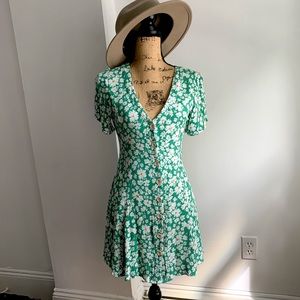 Lulus Floral Dress XS